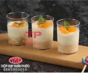 Ly LC -6080 đựng panna cotta - ly mousse tròn 150ml - ly 6080 đựng bánh lạnh - ly mousse tròn 6080