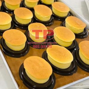 Hộp F71 đựng bánh gato fan - Hộp F71 đựng bánh gato vừa khuôn D04 - Hộp F71 đựng bánh flan chesse