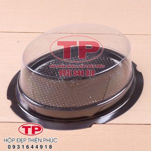 Hộp F71 đựng bánh gato fan - Hộp F71 đựng bánh gato vừa khuôn D04 - Hộp F71 đựng bánh flan chesse