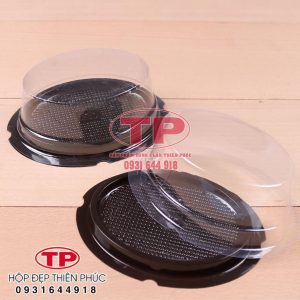 Hộp F71 đựng bánh gato fan - Hộp F71 đựng bánh gato vừa khuôn D04 - Hộp F71 đựng bánh flan chesse