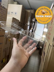 Hộp H167 đựng mousse - Hộp H167 đựng bánh su kem - Hộp H167 đựng bánh bông lan trứng muối - Hộp h167 đựng bánh ngọt - Hộp H167