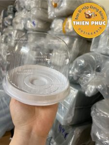 Hộp h24 mô - hộp h24 bầu - hộp h24 vòm - hộp h24 bầu đựng bánh kem 12cm - hộp h24 bầu đựng bánh bông lan trứng muối 12cm