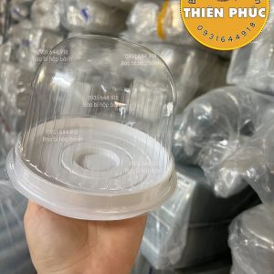 Hộp h24 mô - hộp h24 bầu - hộp h24 vòm - hộp h24 bầu đựng bánh kem 12cm - hộp h24 bầu đựng bánh bông lan trứng muối 12cm