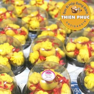 Hộp h24 mô - hộp h24 bầu - hộp h24 vòm - hộp h24 bầu đựng bánh kem 12cm - hộp h24 bầu đựng bánh bông lan trứng muối 12cm