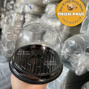 Hộp h24 mô - hộp h24 bầu - hộp h24 vòm - hộp h24 bầu đựng bánh kem 12cm - hộp h24 bầu đựng bánh bông lan trứng muối 12cm