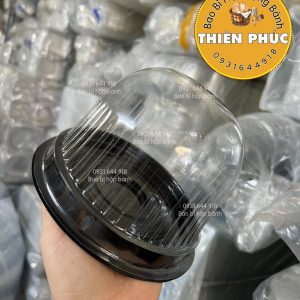 Hộp h24 mô - hộp h24 bầu - hộp h24 vòm - hộp h24 bầu đựng bánh kem 12cm - hộp h24 bầu đựng bánh bông lan trứng muối 12cm