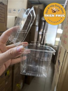 Hộp H167 đựng mousse - Hộp H167 đựng bánh su kem - Hộp H167 đựng bánh bông lan trứng muối - Hộp h167 đựng bánh ngọt - Hộp H167