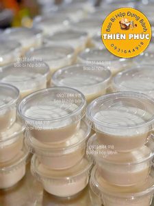 Ly đựng tàu hủ singapore 180ml - Ly đựng pudding - Ly đổ rau câu 180ml - Ly 891 chịu nhiệt