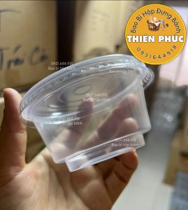 Ly đựng tàu hủ singapore 180ml - Ly đựng pudding - Ly đổ rau câu 180ml - Ly 891 chịu nhiệt