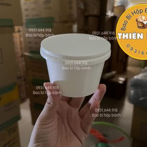 Ly kem giấy 240ml - Ly tàu hủ singapore 240ml - Ly giấy 8oz - Ly giấy 240ml đựng canh súp - Hộp Thiên Phúc.jpg