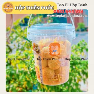 Xô trà sữa 1000ml - xô trà trái cây 1000ml - xô quai xách 1000ml - xô nhựa 1000ml