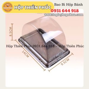 Hộp B30 đựng bánh bông lan cuộn lát lớn - Hộp B30 đựng lát bông lan cuộn lớn - Hộp B30 đựng lát bánh lớn - Hộp b30 đựng bánh ngọt