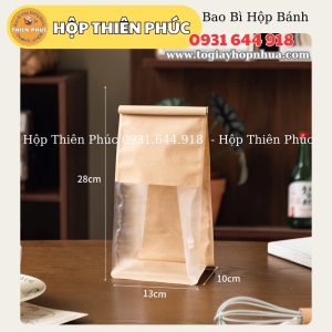 Túi giấy kraft đựng bánh sanwich - Túi giấy đựng bánh su kem - Túi giấy đựng bánh sừng trâu - Túi giấy đựng bánh ngọt - Túi giấy đựng bánh croisant - Túi giấy đựng bánh mì hoa cúc