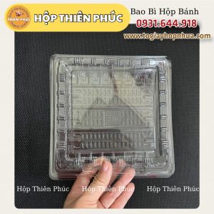 Hộp H132 đựng bánh dép phô mai hottrend- Hộp H132 đựng bánh da lợn - Hộp H132 đựng bánh khoai mì nướng - hộp H132 đựng bánh mì bơ tỏi - Hộp H132 vuông đựng bánh ngọt